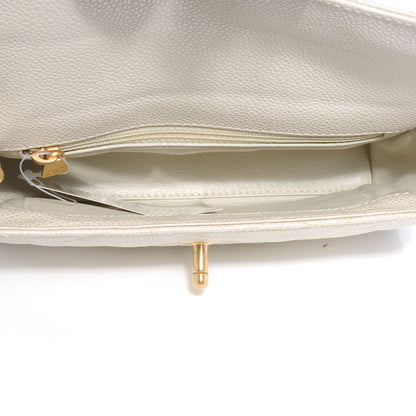 Chanel Caviar Evening Bag Pearl 5 of 8