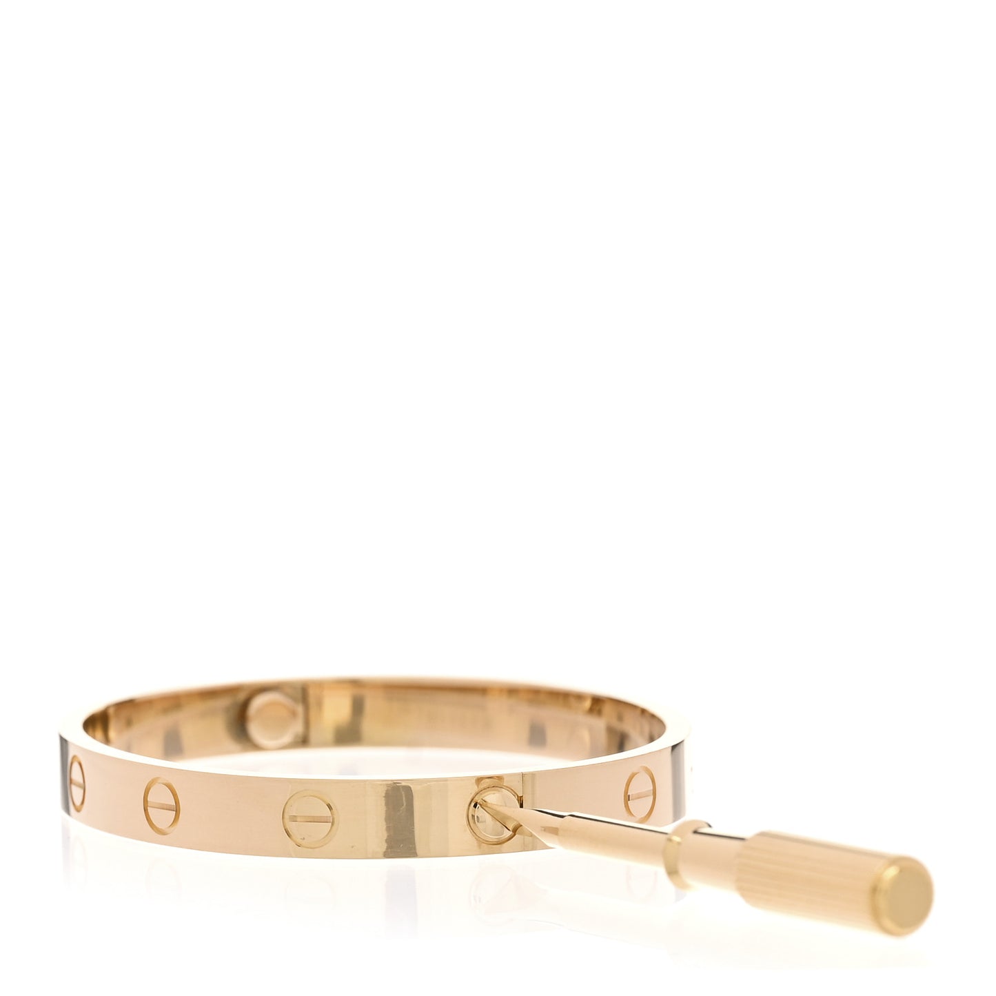 18K Yellow Gold LOVE Bracelet 16