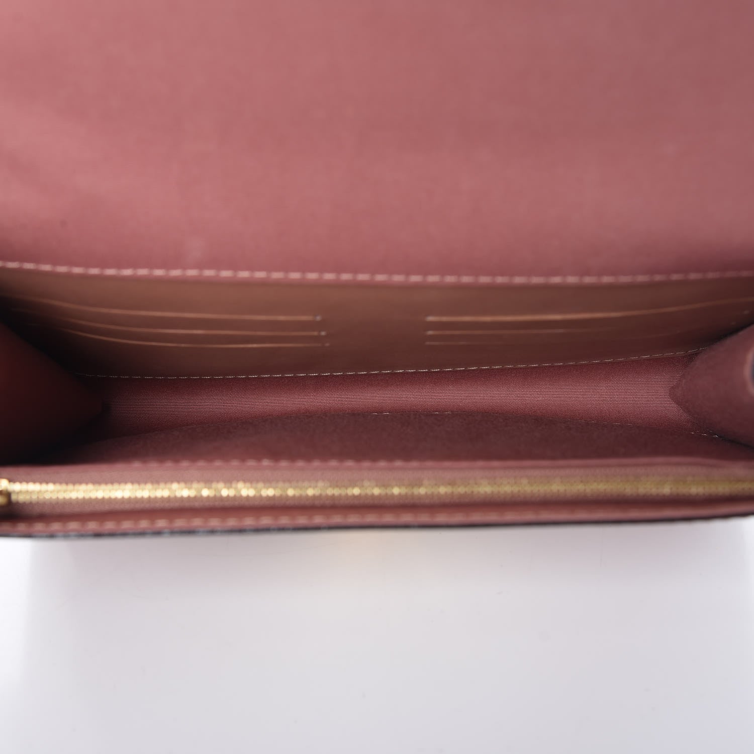 Louis Vuitton Vernis New Sobe Clutch Rose Velours 5 of 8