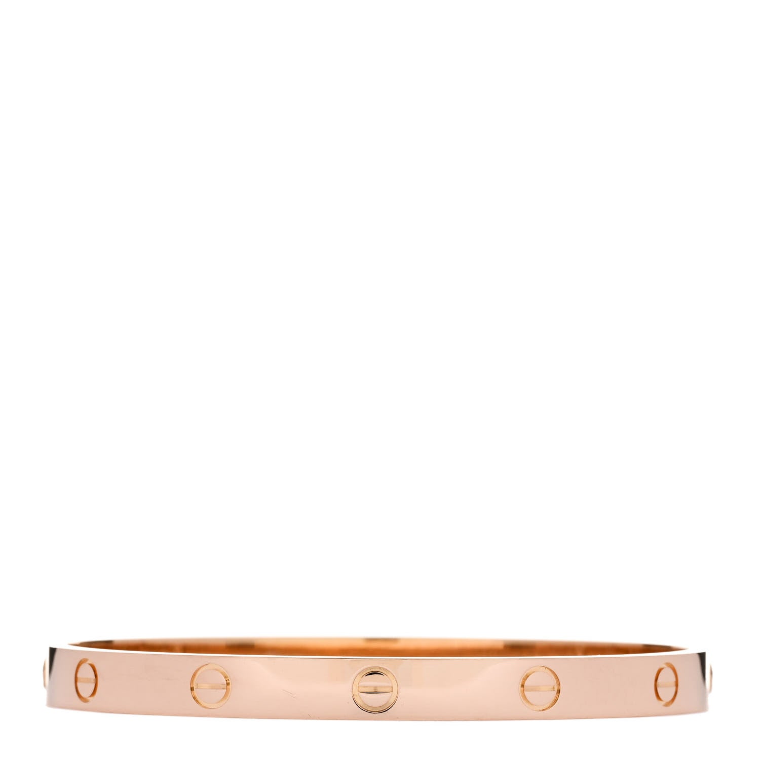 Cartier 18K Pink Gold LOVE Bracelet 19 1 of 7