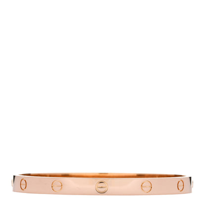 Cartier 18K Pink Gold LOVE Bracelet 19 1 of 7
