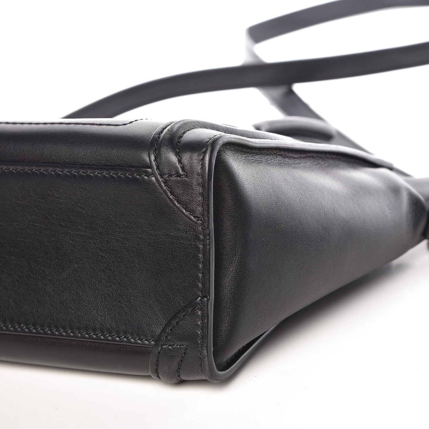 Smooth Calfskin Nano Luggage Black