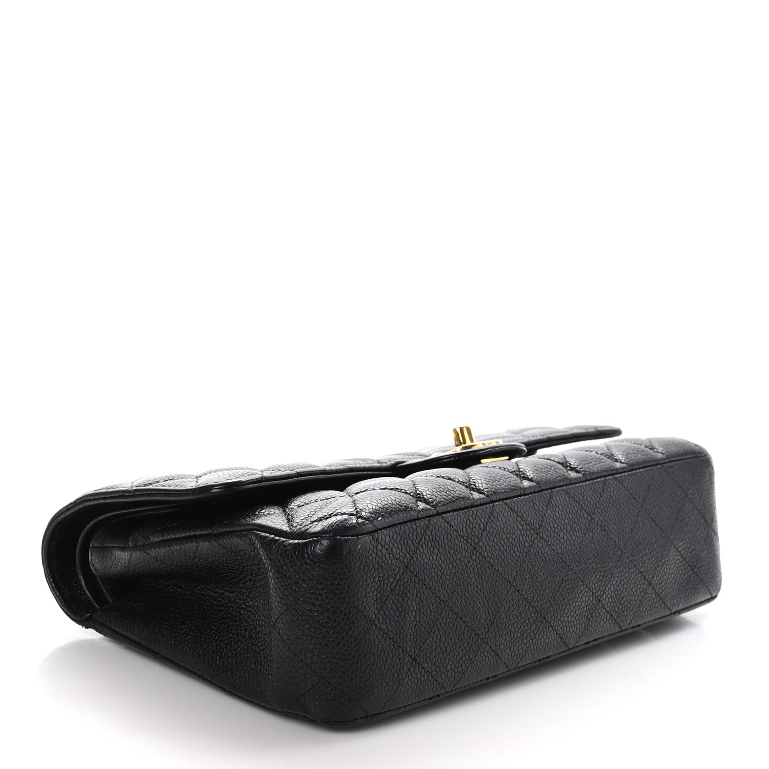 Chanel Caviar Quilted Medium Double Flap Black 4 of 10