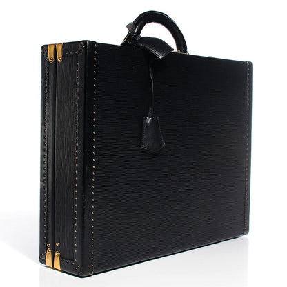 Louis Vuitton Epi President Briefcase Black 3 of 7