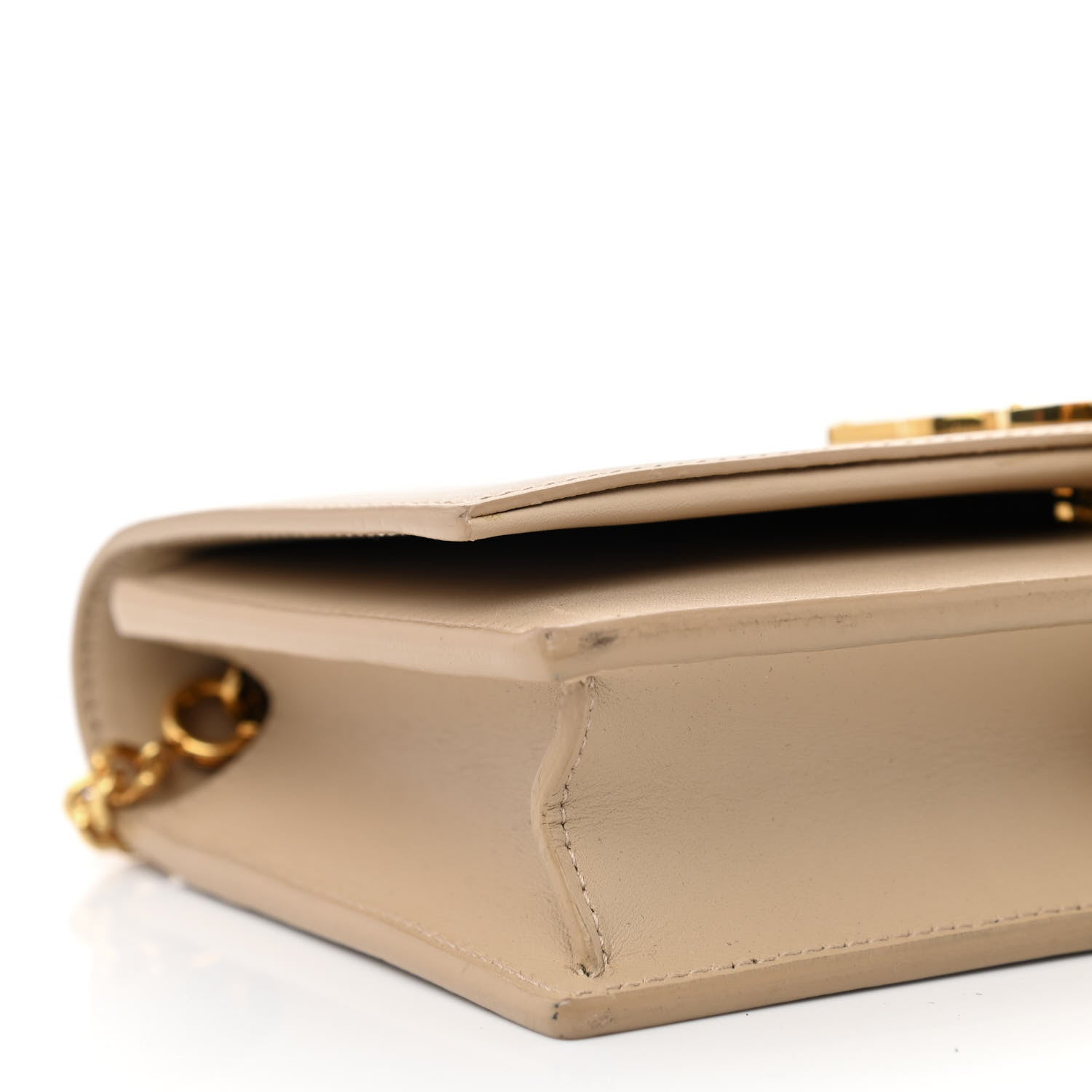 Saint Laurent Grain De Poudre Classic Monogram Kate Tassel Chain Wallet 10 of 11