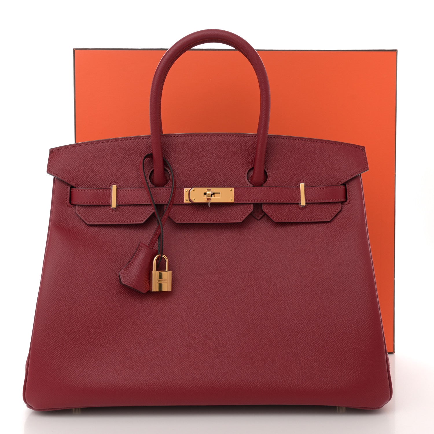 Hermes Epsom Birkin 35 Rouge Grenat 11 of 11