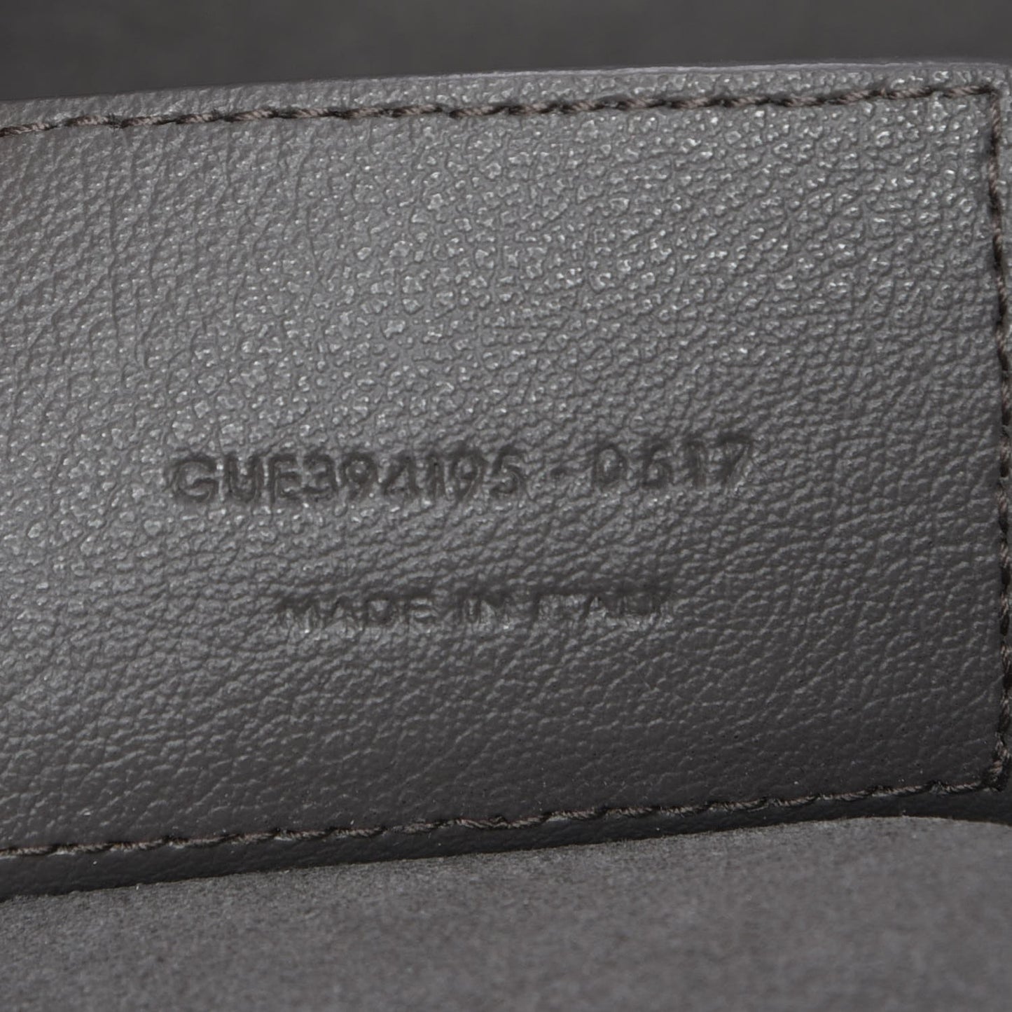 Calfskin Large Shopping Tote Earth