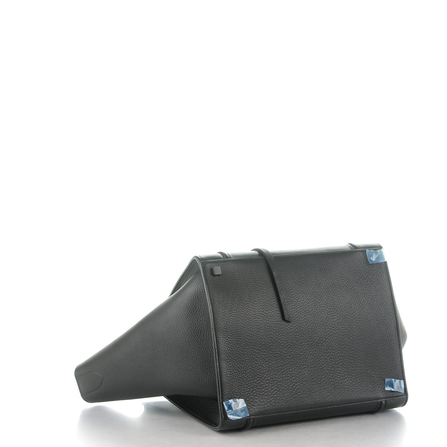 Supple Calfskin Medium Phantom Luggage Black