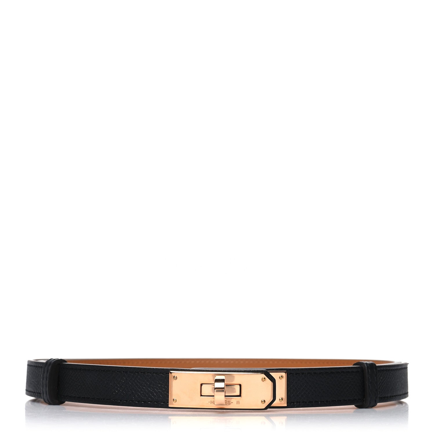 Hermes Epsom Kelly Belt Black 1 of 3