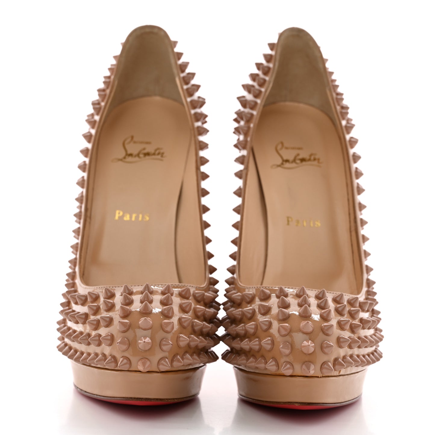 Patent Alti Spikes 140 Pumps 40 Nude