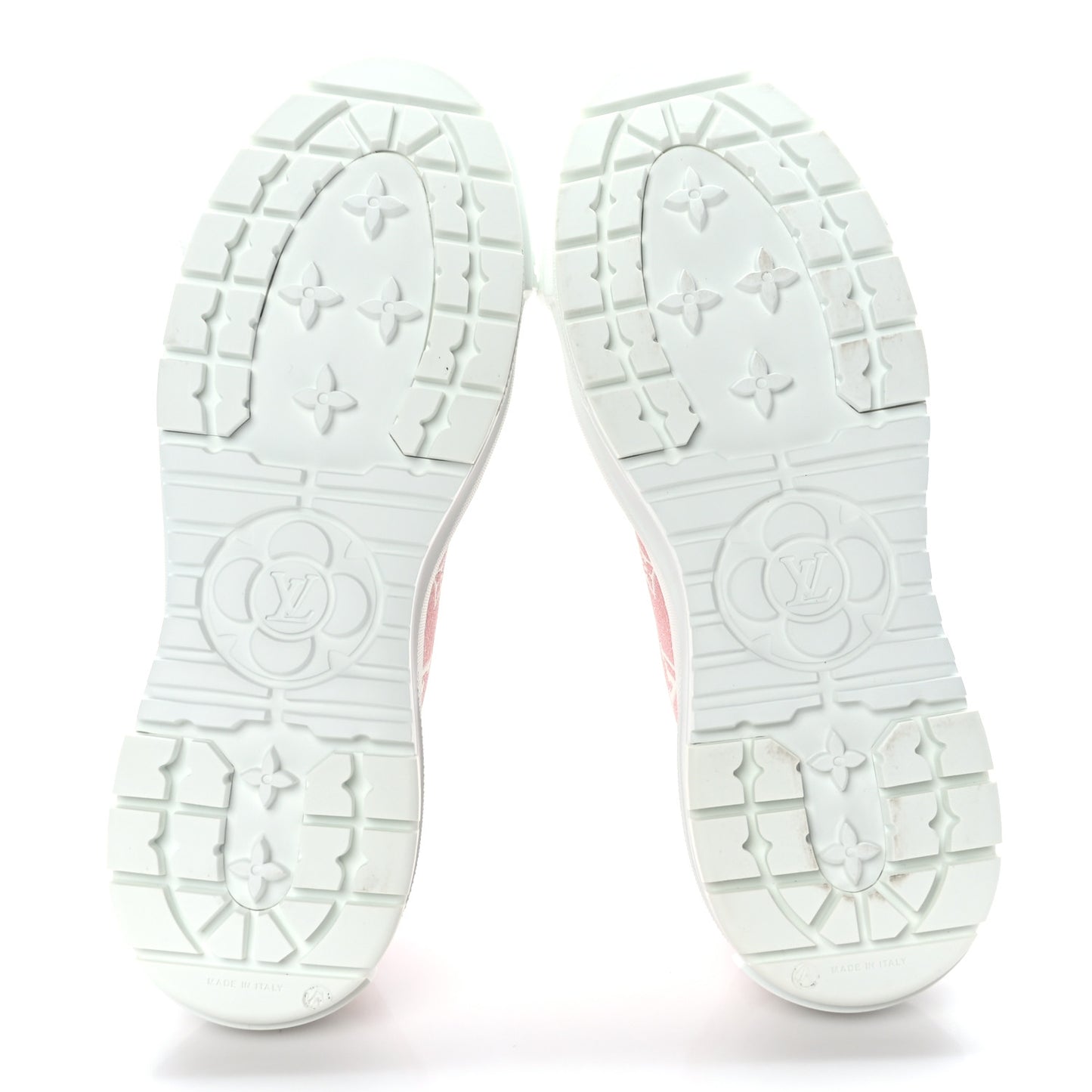 Denim Monogram Squad Sneakers 42 Pink