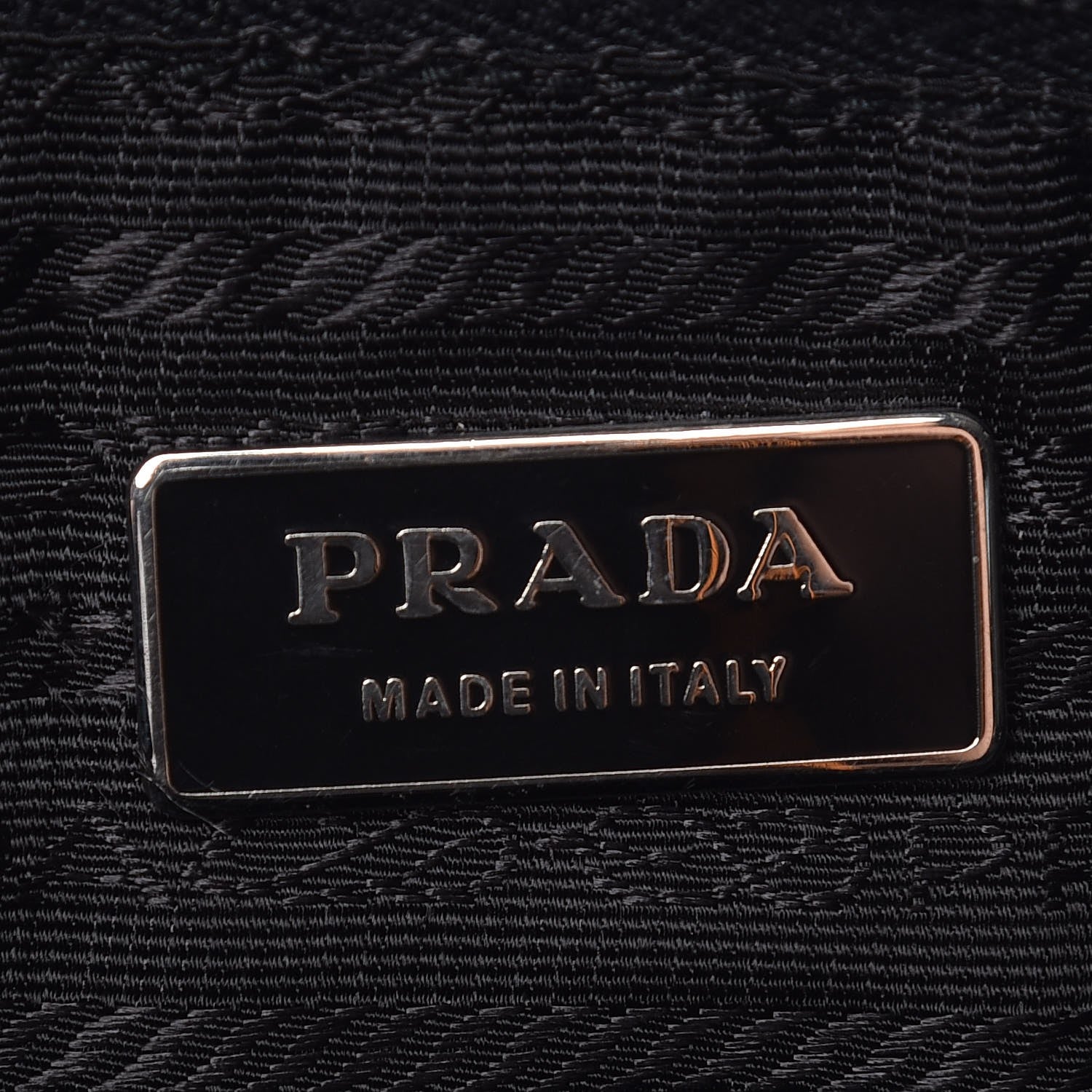 Prada Nylon Vela Messenger Bag Black 6 of 11