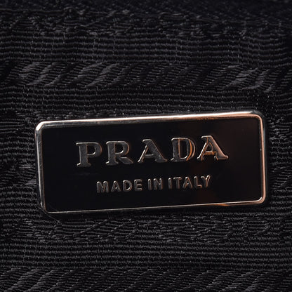 Prada Nylon Vela Messenger Bag Black 6 of 11