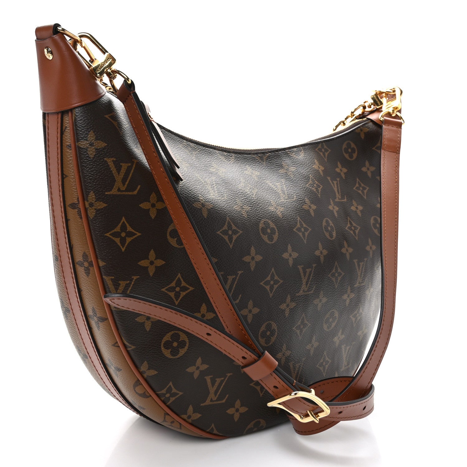 Louis Vuitton Reverse Monogram Loop Hobo 3 of 10