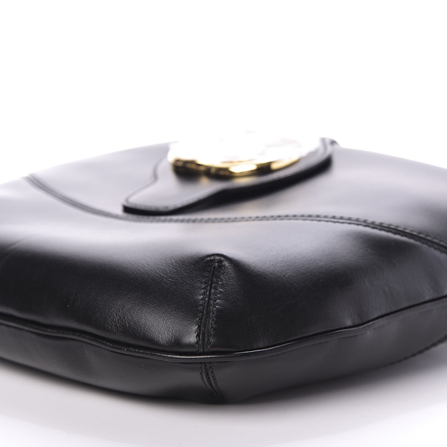 Gucci Calfskin Medium Arli Shoulder Bag Black 7 of 11