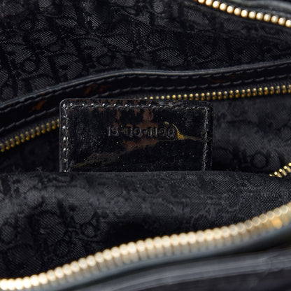 Christian Dior Patent Cannage Large Lady Dior Black 7 of 10