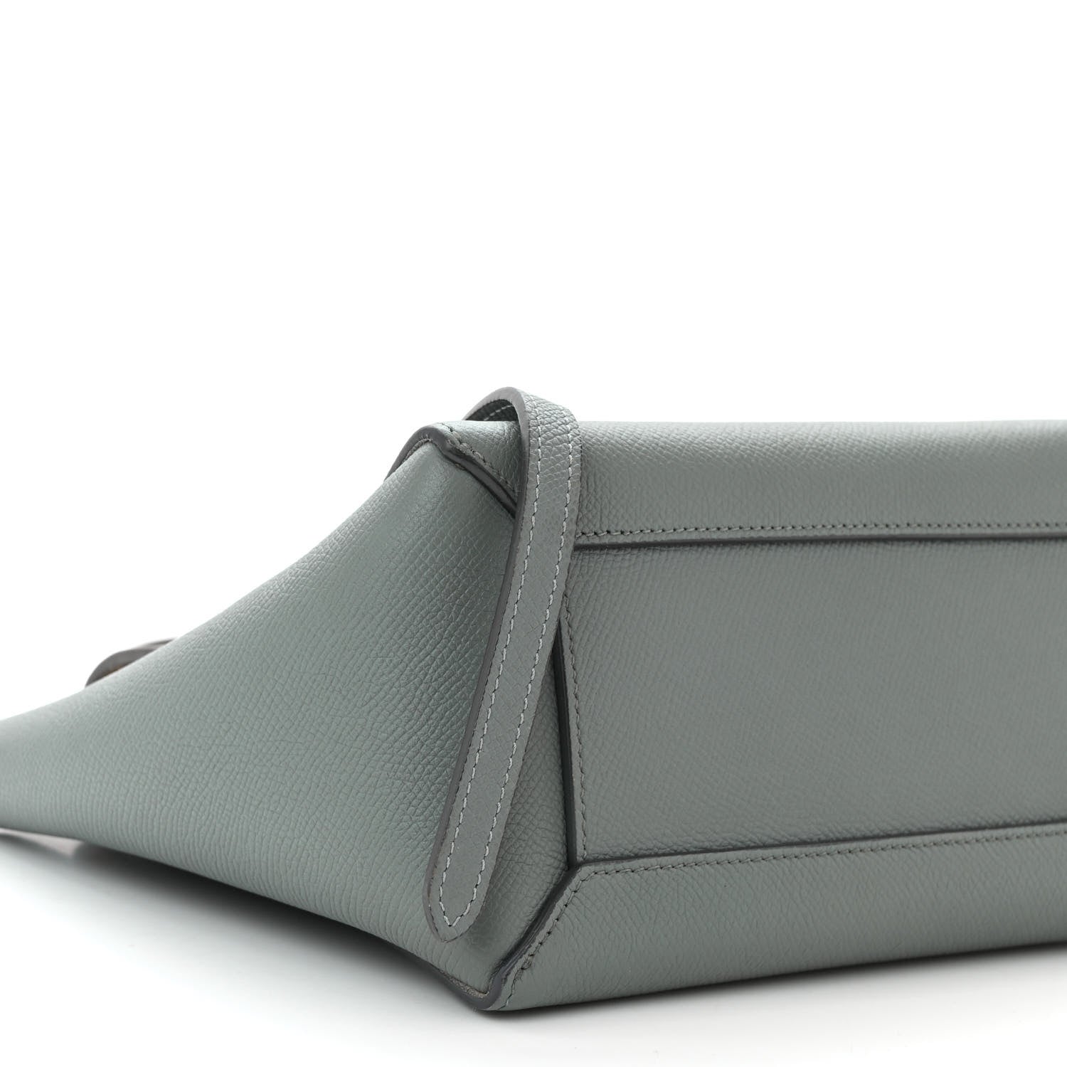 Celine Grained Calfskin Nano Belt Bag Storm 9 of 10