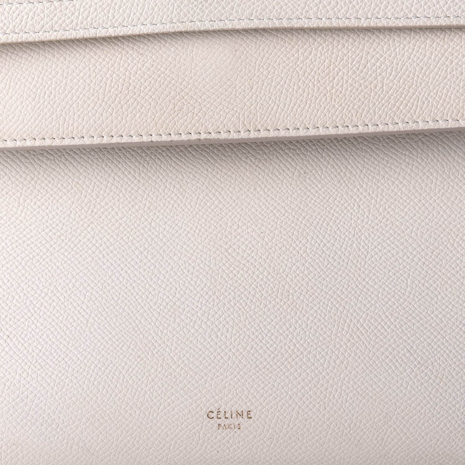 Celine Grained Calfskin Mini Belt Bag White 13 of 14