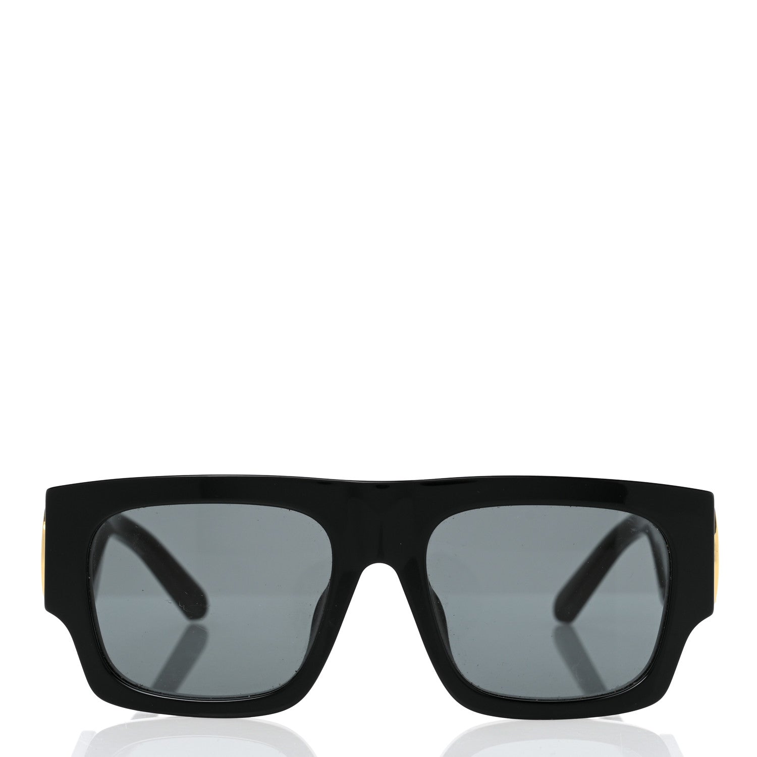 Louis Vuitton Acetate LV Link Square Sunglasses Z1478E Black 2 of 7