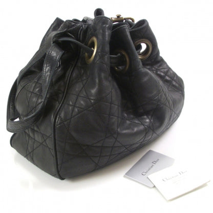 Christian Dior Leather Medium Cannage Bag 3 of 10