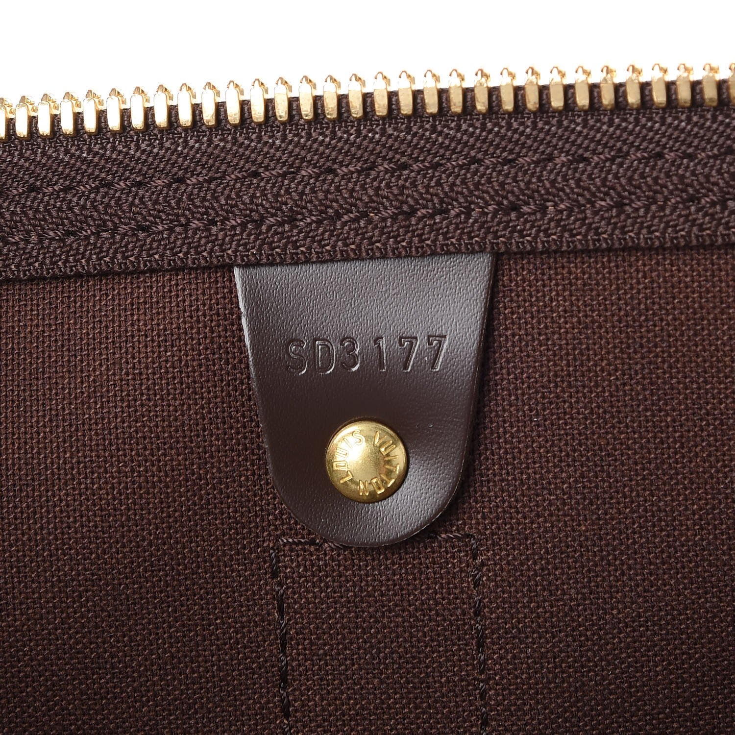 Louis Vuitton Damier Ebene Keepall Bandouliere 45 6 of 9