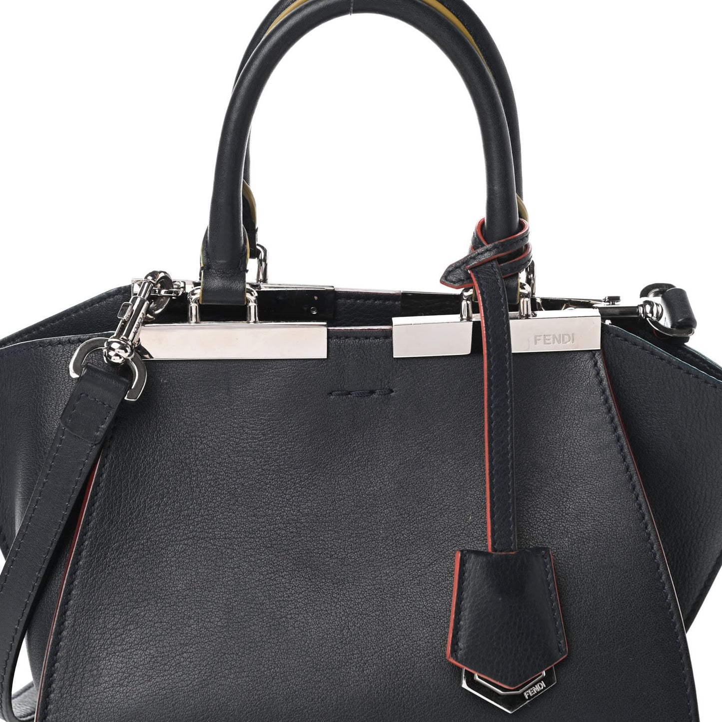 Vitello Dolce Mini 3jours Tote Blue Notte
