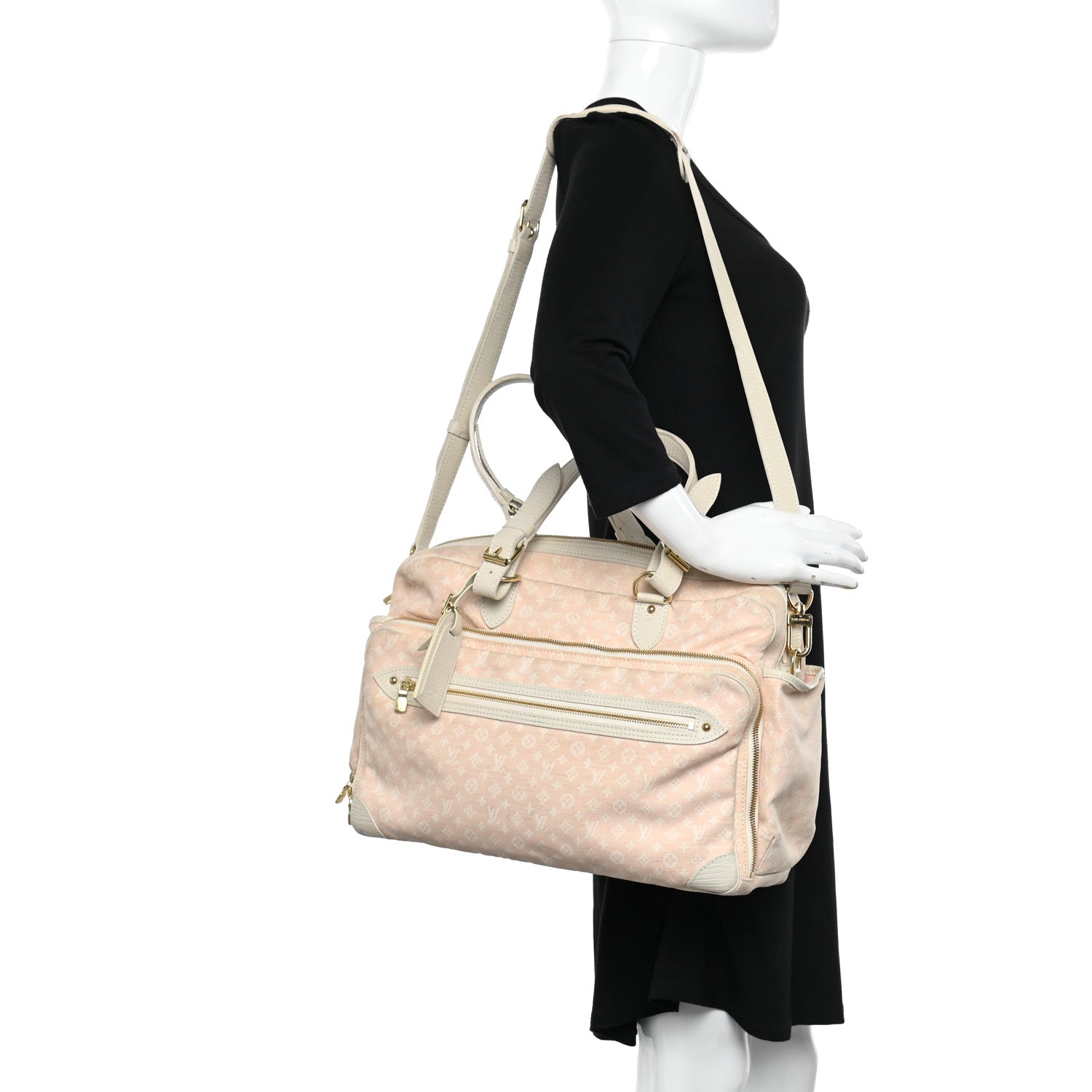 Louis Vuitton Mini Lin Sac a Langer Diaper Bag Rose 3 of 16