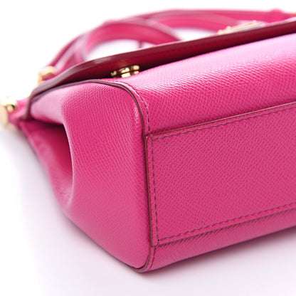Dolce & Gabbana Dauphine Small Miss Sicily Satchel Pink 6 of 7