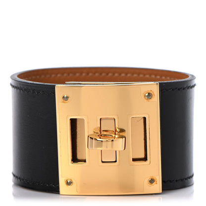 Hermes Box Kelly Dog Bracelet T3 Black 1 of 5