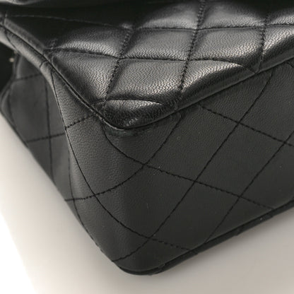 Chanel Lambskin Quilted Mini Rectangular Flap Black 7 of 8