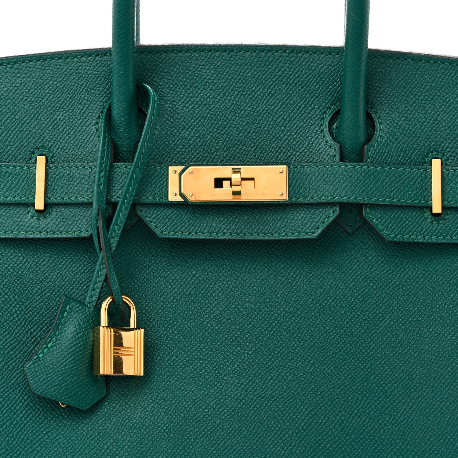 Hermes Epsom Birkin 30 Malachite 8 of 19