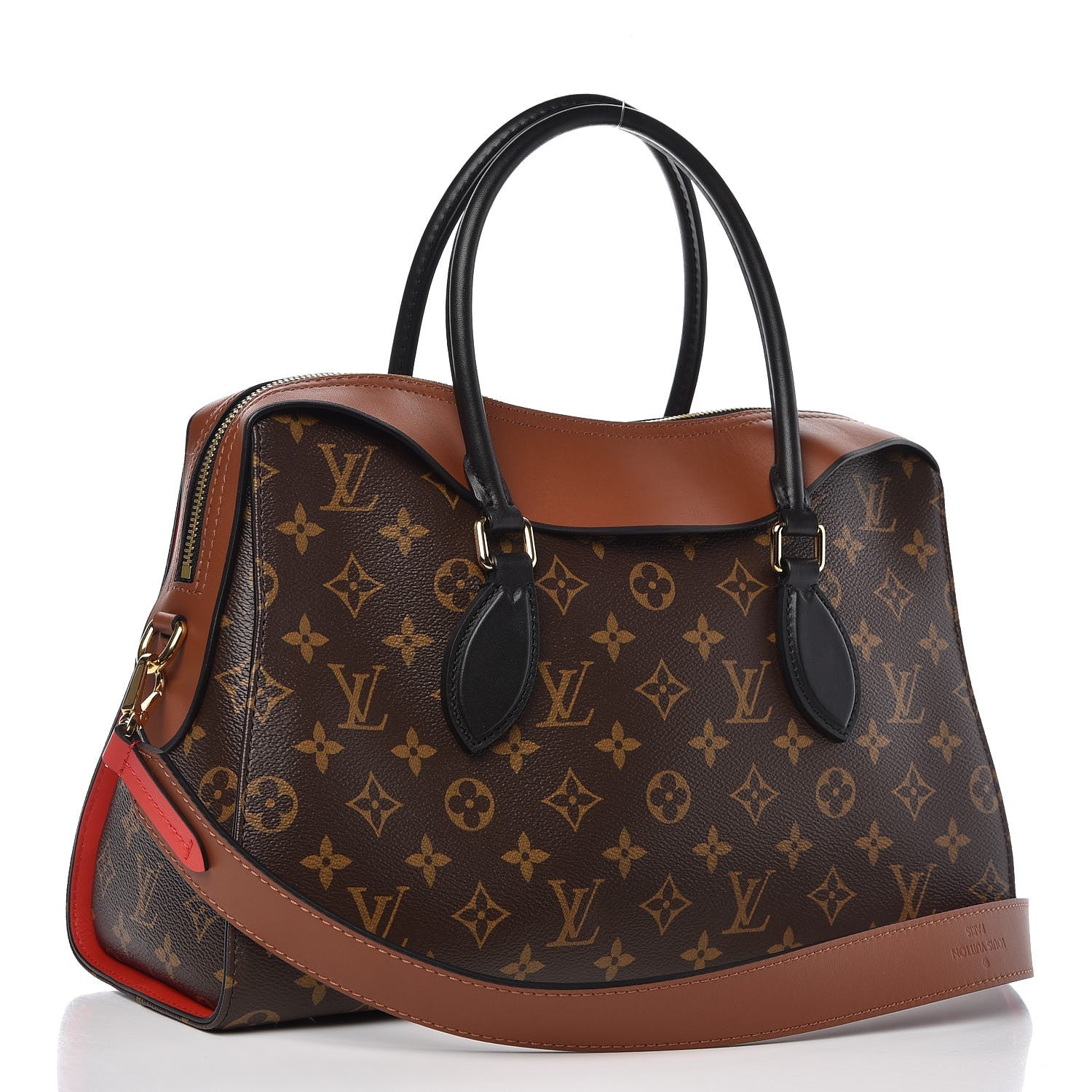 Louis Vuitton Monogram Tuileries Caramel Rouge 4 of 11