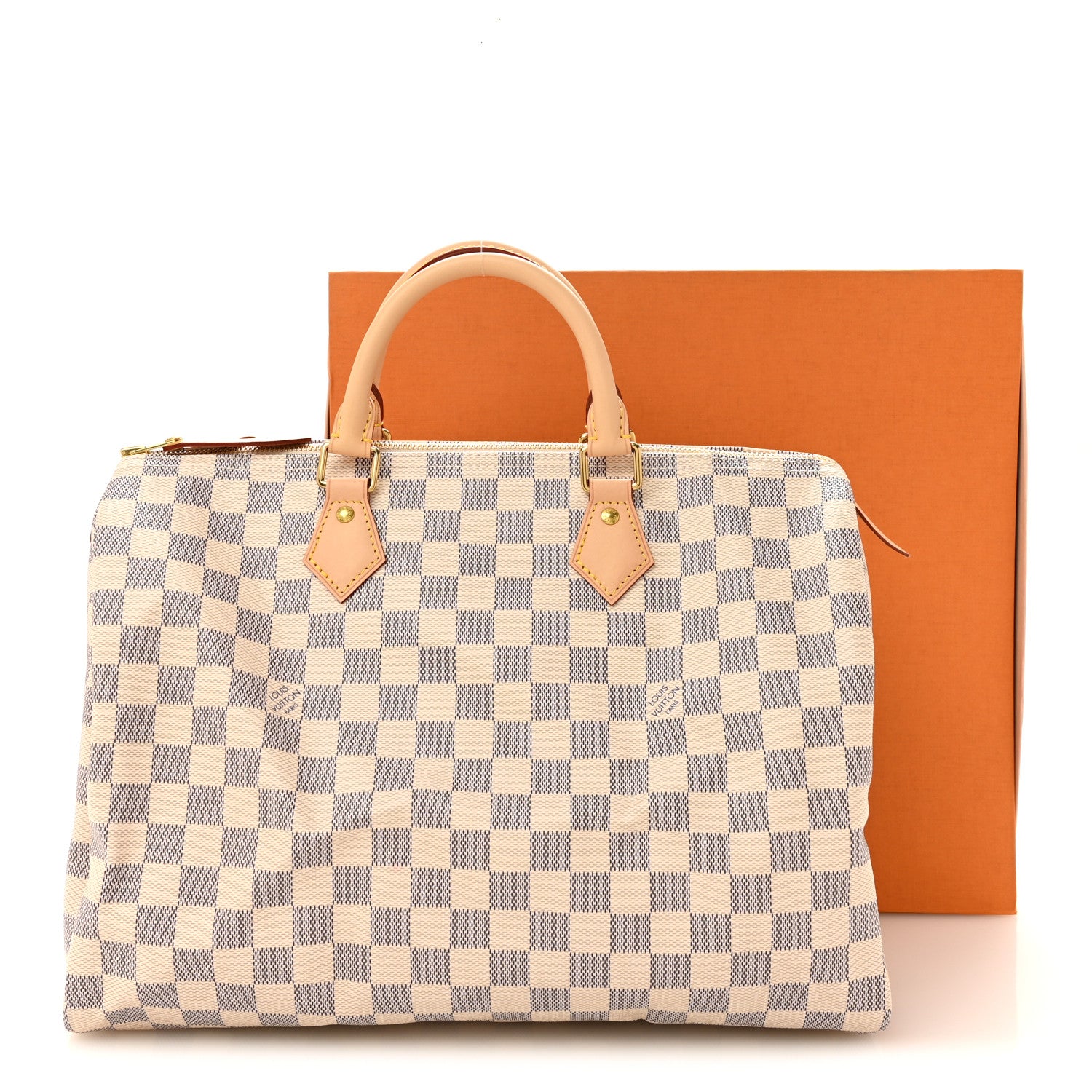 Louis Vuitton Damier Azur Speedy 35 12 of 12