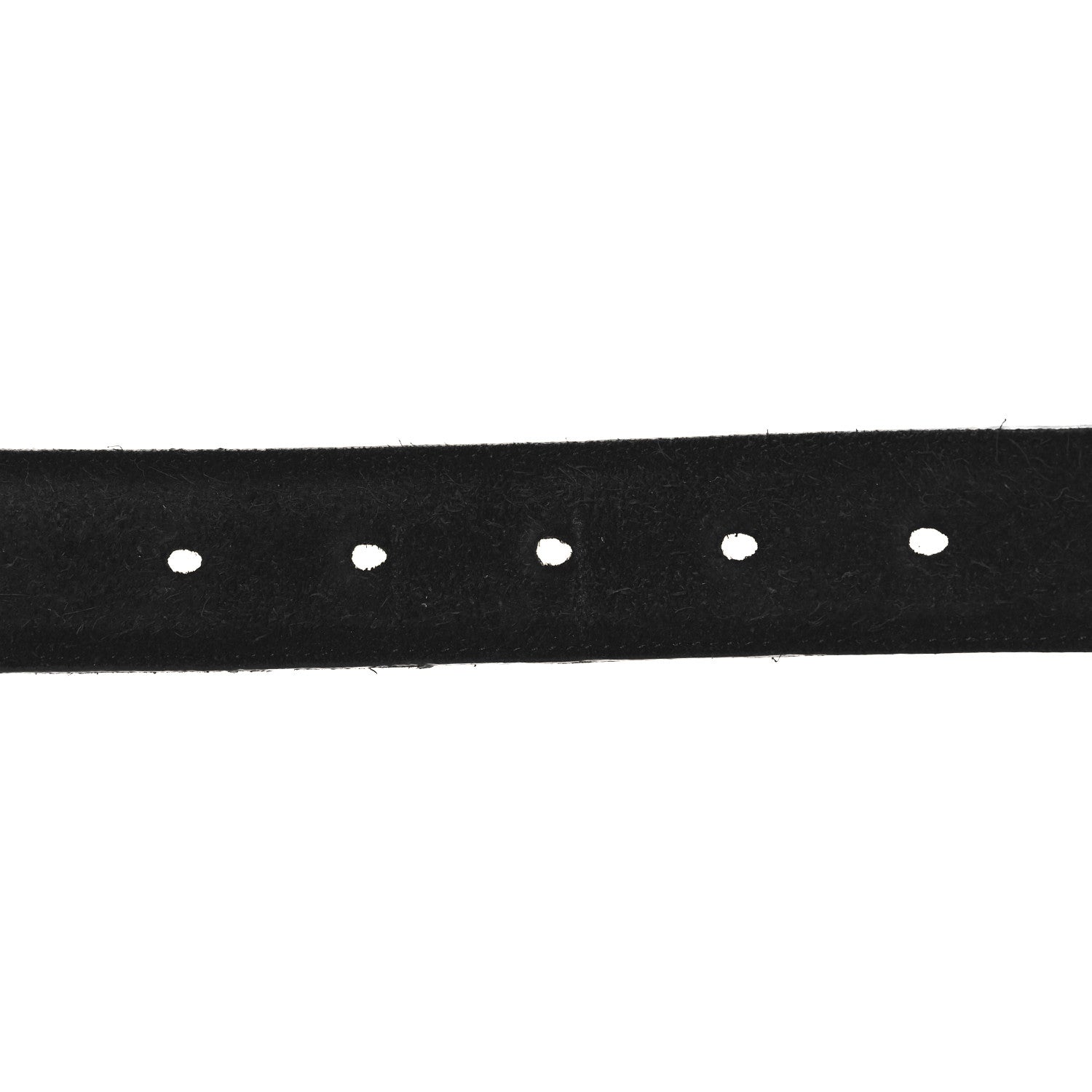 Saint Laurent Suede Monogram Cassandre Belt 75 30 Black 3 of 6