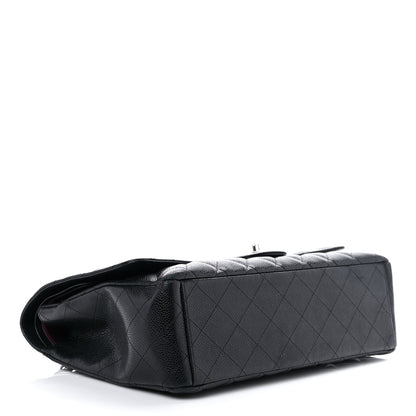 Chanel Caviar Quilted Maxi Double Flap Black 4 of 16