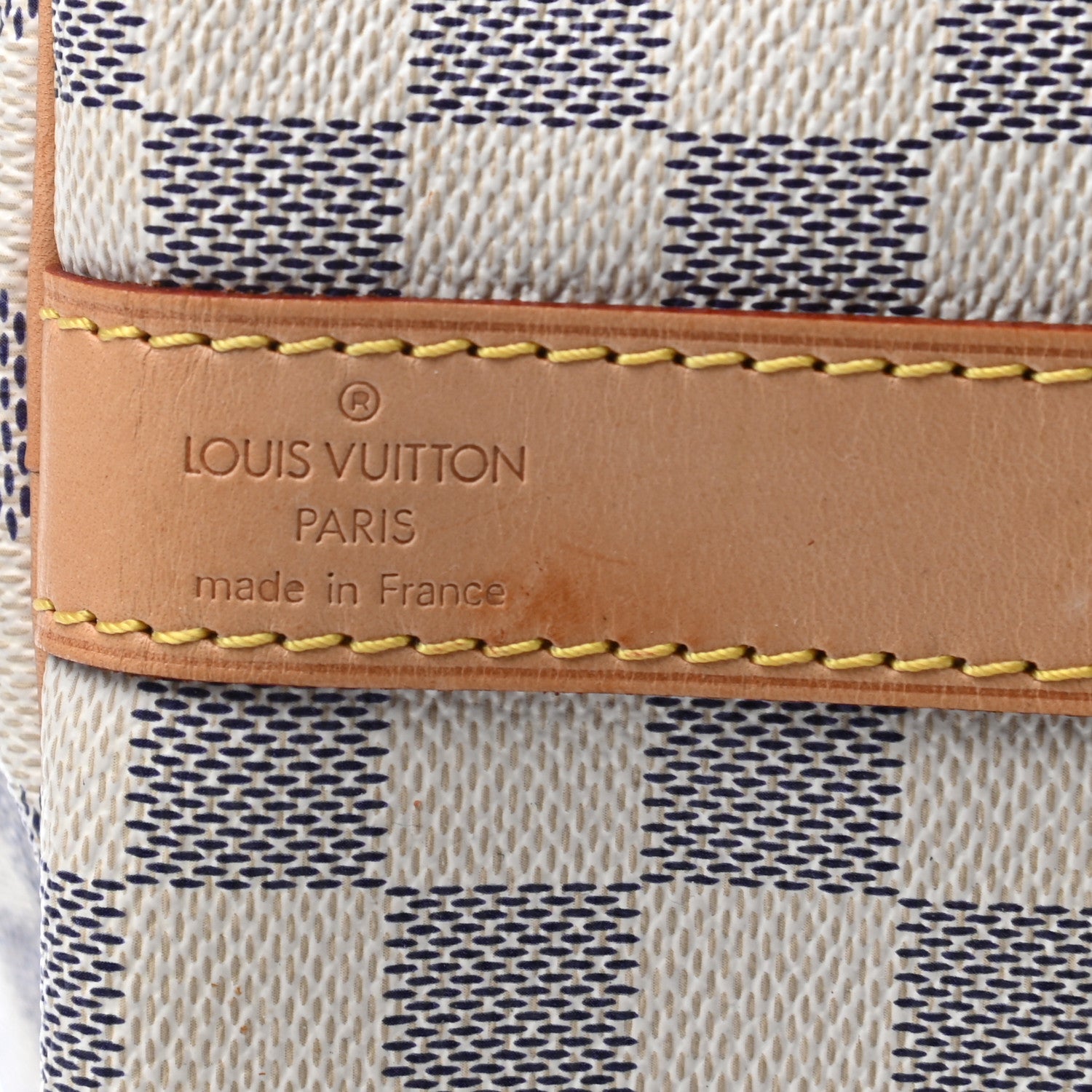 Louis Vuitton Damier Azur Keepall Bandouliere 55 5 of 9