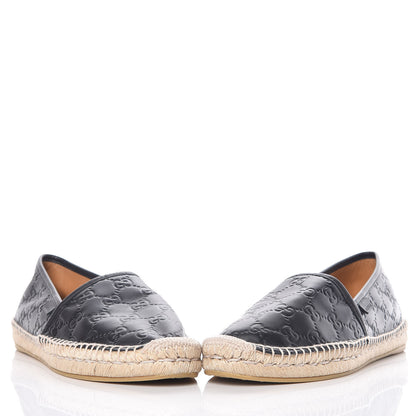 Gucci Guccissima Signature Espadrilles 41.5 Black 5 of 12