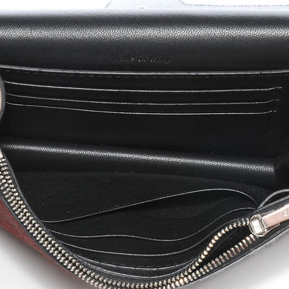 Celine Pony Calfskin Diamond Clutch Wallet Blush 5 of 7
