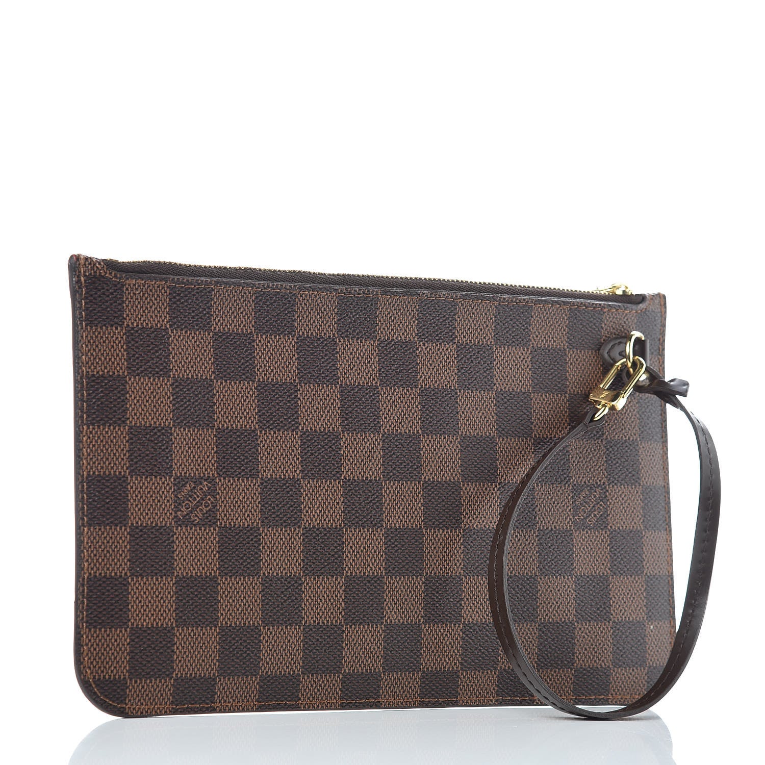 Louis Vuitton Damier Ebene Neverfull MM GM Pochette 3 of 8