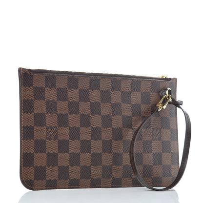 Louis Vuitton Damier Ebene Neverfull MM GM Pochette 3 of 8