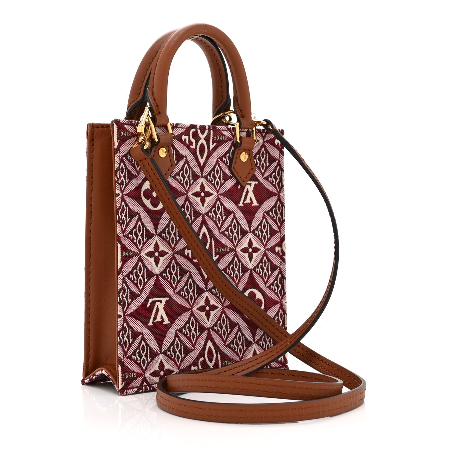 Jacquard Since 1854 Petit Sac Plat Bordeaux