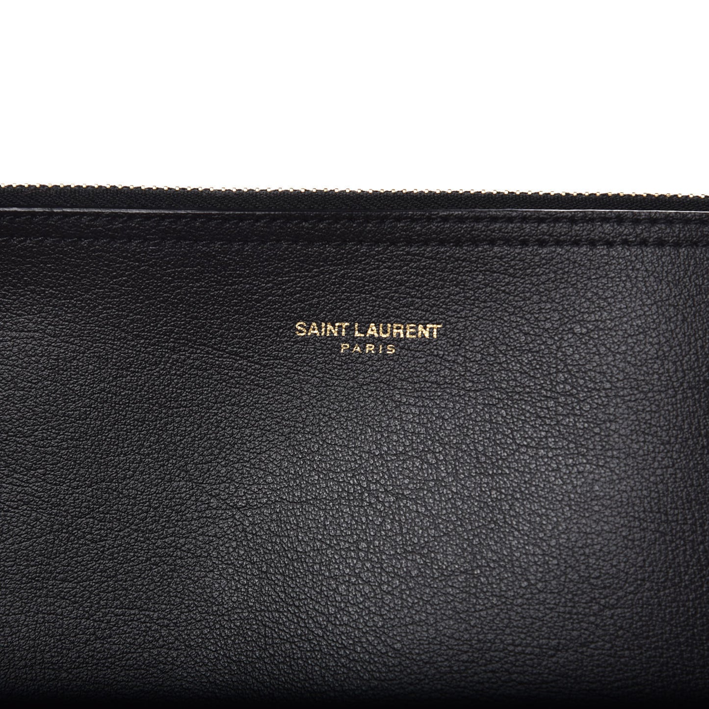 Calfskin Medium Shopping Tote Black