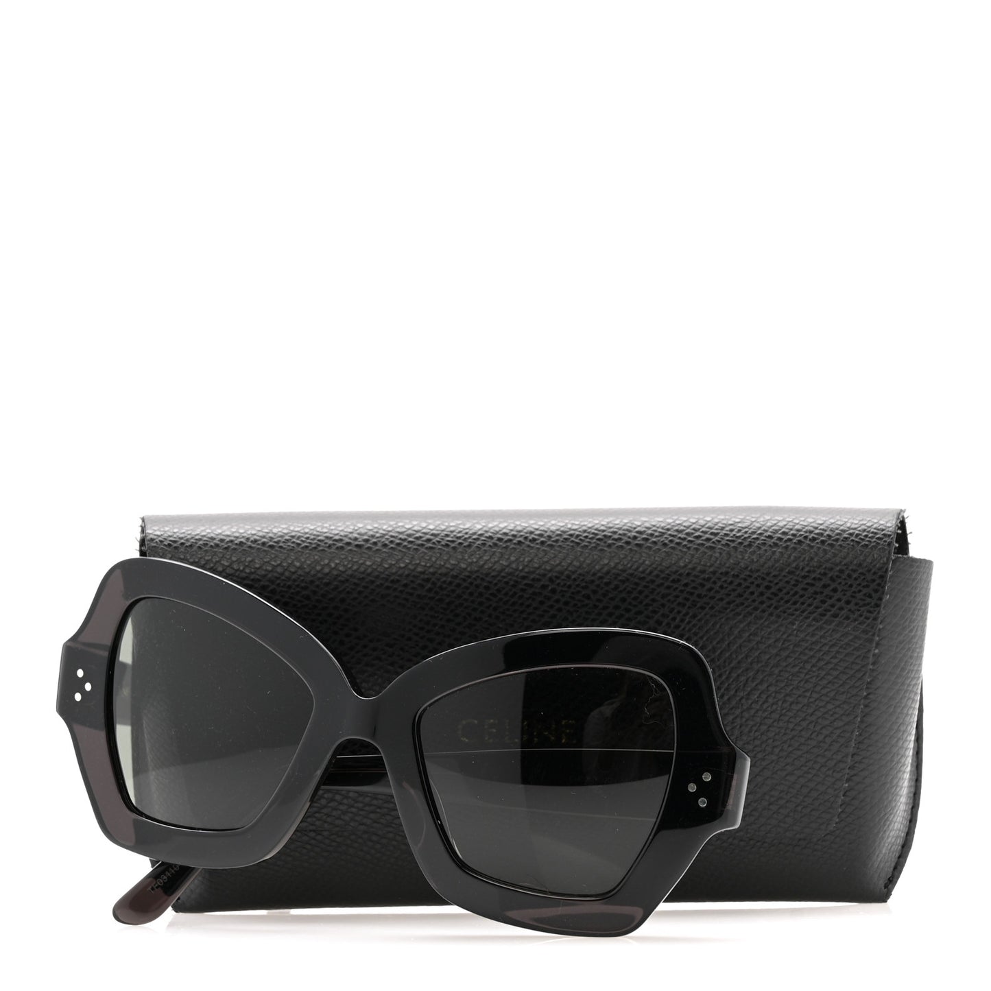 Acetate Butterfly Sunglasses CL 40067I Black
