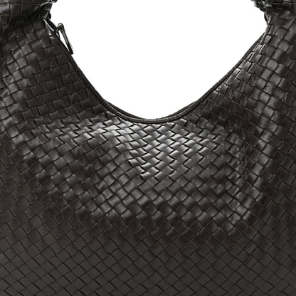 Bottega Veneta Nappa Intrecciato Large Veneta Hobo Ebano 7 of 10