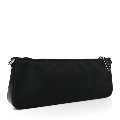 Prada Nylon Vela Pouch Black 3 of 8