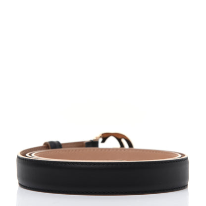 Gucci Moon Calfskin Interlocking G 25mm Belt 85 34 Black 2 of 8
