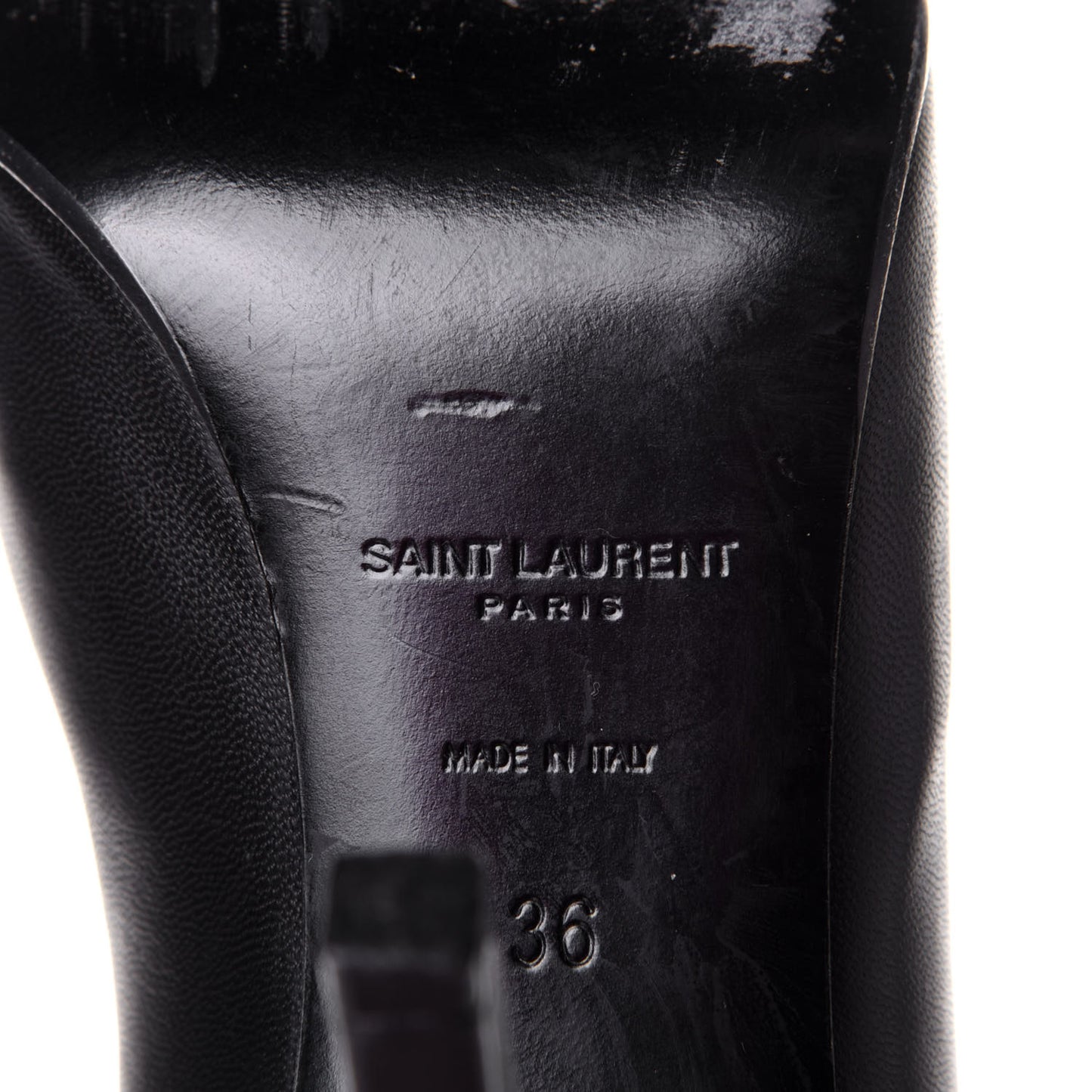 Calfskin Debbie 100 Ankle Boots 36 Black