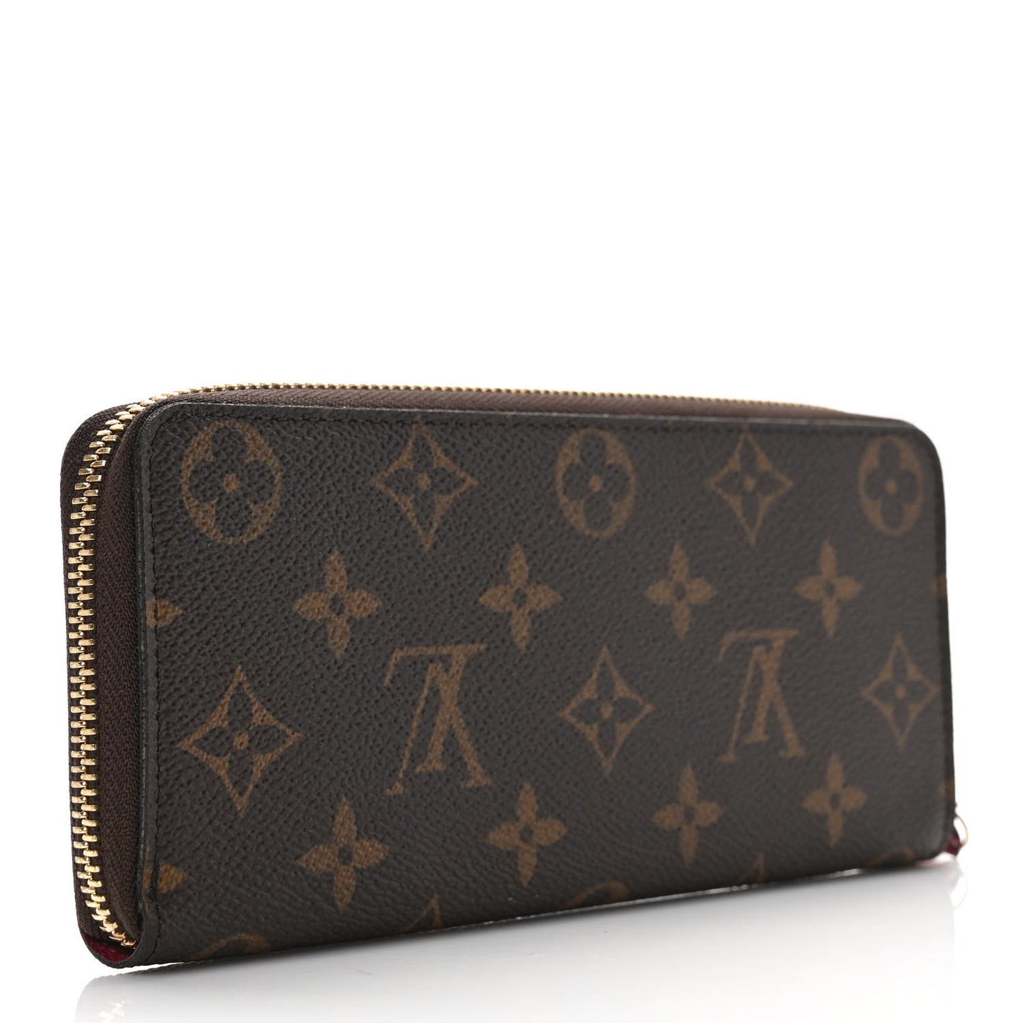Monogram Clemence Wallet Fuchsia