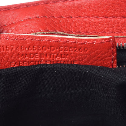 Balenciaga Supple Grained Calfskin Classic Silver Hardware Highlight City Rouge Fraise 8 of 10