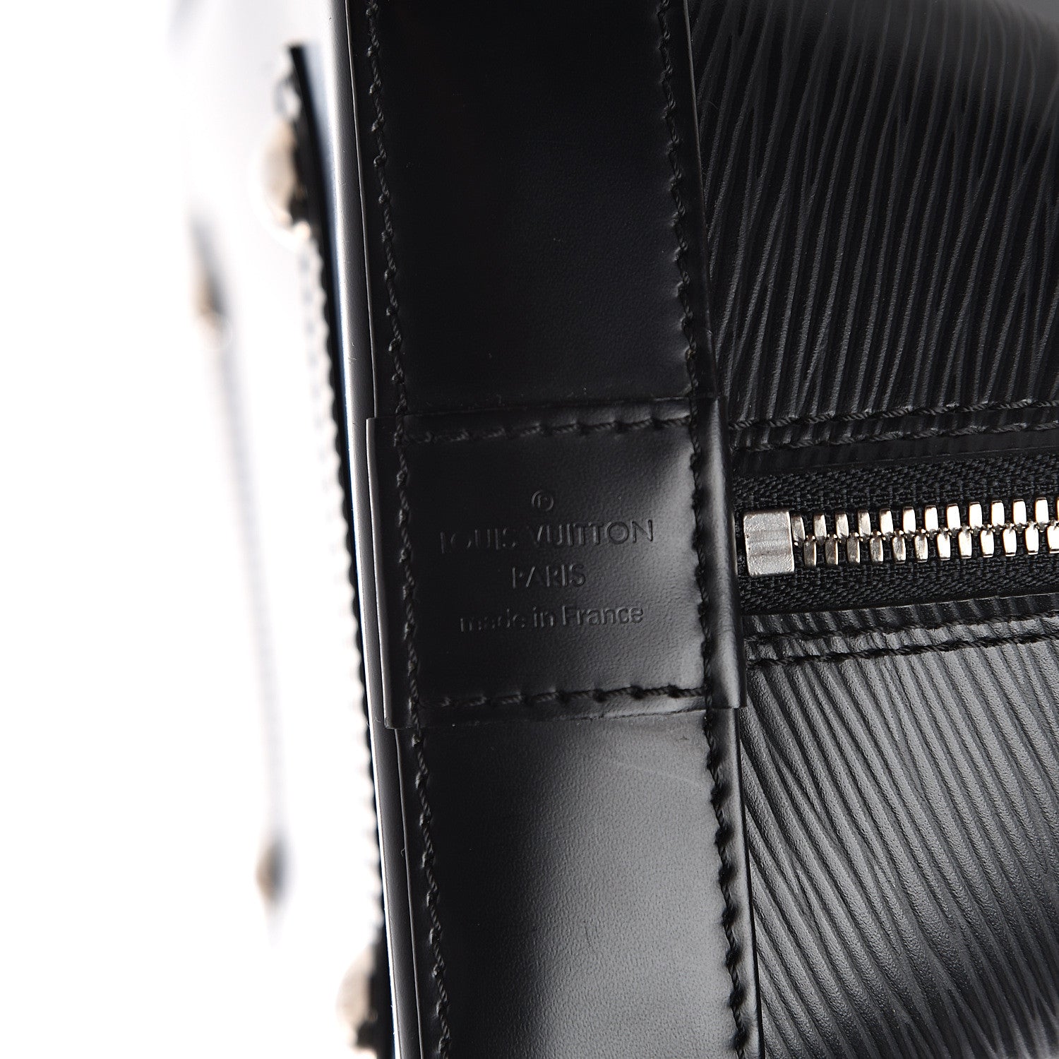 Louis Vuitton Epi Alma GM Black 5 of 8